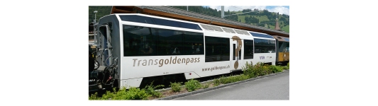 Bemo 3299301 - H0m - Niederflurwagen Bs 231 Transgoldenpass?, MOB, Ep. VI